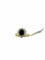 Bague 65.5 Bague cocktail en or jaune 18 carats avec saphir 2,60 ct et diamants 58 Facettes