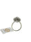 Bague 53.5 Bague en or blanc 18 carats avec saphir 1,30 ct et diamants 58 Facettes