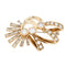 Broche Broche ancienne en or jaune 18 carats et diamants 58 Facettes