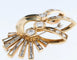 Broche Broche ancienne en or jaune 18 carats et diamants 58 Facettes