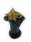 Broche Broche à fleurs en filigrane d’or jaune 18 carats 58 Facettes