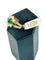 Bague 52.5 Bague cocktail en or jaune 18 carats, émeraudes et diamants 58 Facettes