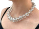 Collier Baccarat Sherazade - Collier en or blanc 18 carats, cristal et diamants 58 Facettes