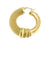 Boucles d'oreilles G&C - Boucles d’oreilles modernes en or jaune 18 carats 58 Facettes