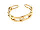 Bracelet New Ander - Manchette à maillons en or jaune 18 carats 58 Facettes