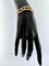 Bracelet New Ander - Manchette à maillons en or jaune 18 carats 58 Facettes