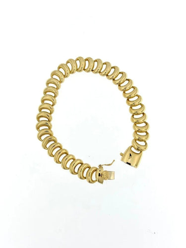 Bracelet Nanis - Bracelet souple en or jaune 18 carats 58 Facettes