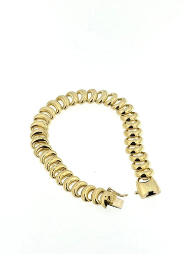 Bracelet Nanis - Bracelet souple en or jaune 18 carats 58 Facettes