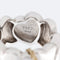 Bague 48 FRED - Bague cœur en or blanc 18 carats et diamants 58 Facettes