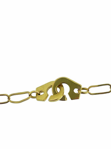 Collier Adriano Chimento - Collier à maillons en or jaune 18 carats 58 Facettes