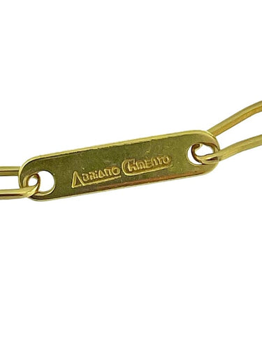 Collier Adriano Chimento - Collier à maillons en or jaune 18 carats 58 Facettes