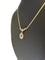 Collier Collier en or jaune et or blanc 14 carats, diamants et aigue-marine 58 Facettes