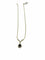 Collier Collier pendentif - Diamants et saphir en or jaune 14 carats 58 Facettes