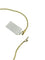Collier Collier pendentif - Diamants et saphir en or jaune 14 carats 58 Facettes