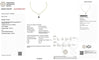 Collier Collier pendentif - Diamants et saphir en or jaune 14 carats 58 Facettes