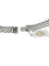 Collier Collier en or blanc 18 carats avec diamants et rubis, certificat IGI 58 Facettes