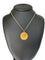 Pendentif René Cliquet - Pendentif médaille en or jaune 18k Luxembourg 58 Facettes