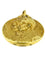 Pendentif René Cliquet - Pendentif médaille en or jaune 18k Luxembourg 58 Facettes