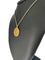 Pendentif René Cliquet - Pendentif médaille en or jaune 18k Luxembourg 58 Facettes