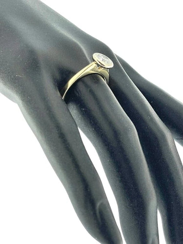 Bague 58 Bague solitaire en or jaune 18 carats avec diamant 0,80 ct 58 Facettes