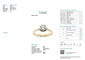 Bague 58 Bague solitaire en or jaune 18 carats avec diamant 0,80 ct 58 Facettes