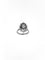 Bague 56.5 Bague cocktail Art déco en or blanc 18 carats et diamants 58 Facettes