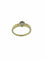 Bague 57.5 Bague de fiançailles - Diamant taille brillant en or jaune 18 carats 58 Facettes
