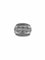 Bague 55 Bague dôme - Bague en or blanc 18 carats et diamants pavés 58 Facettes
