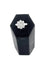 Bague 53 Bague rétro en platine avec diamants, certificat HRD 58 Facettes