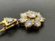 Pendentif Pendentif marguerite en or jaune 18 carats et diamants 58 Facettes
