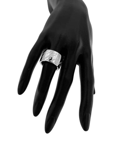 Bague 55 Chopard Chopardissimo - Bague grand modèle en or blanc 18 carats 58 Facettes