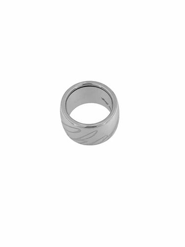 Bague 55 Chopard Chopardissimo - Bague grand modèle en or blanc 18 carats 58 Facettes