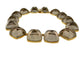 Collier Baccarat - Collier en or jaune 18 carats et cristal fumé 58 Facettes