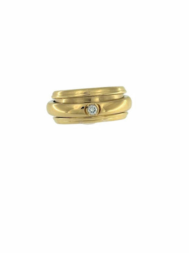 Bague 53 Piaget Possession - Bague en or jaune 18 carats et diamants 58 Facettes