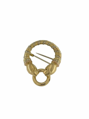 Broche Cartier Panthère - Broche double tête en or 18 carats 58 Facettes