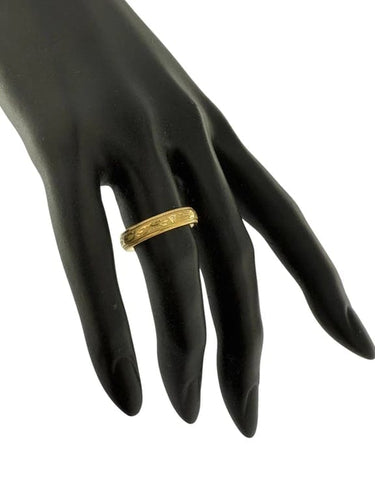 Bague 53 Wellendorff - Bague cinétique en or jaune 18 carats et diamants 58 Facettes