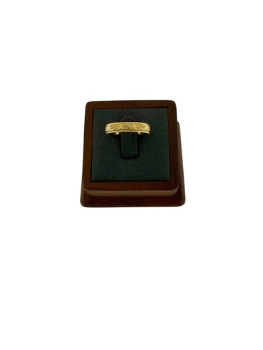 Bague 53 Wellendorff - Bague cinétique en or jaune 18 carats et diamants 58 Facettes
