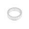 Bague 52 Cartier Lanières - Bague en or blanc 18 carats 58 Facettes