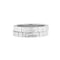 Bague 52 Cartier Lanières - Bague en or blanc 18 carats 58 Facettes
