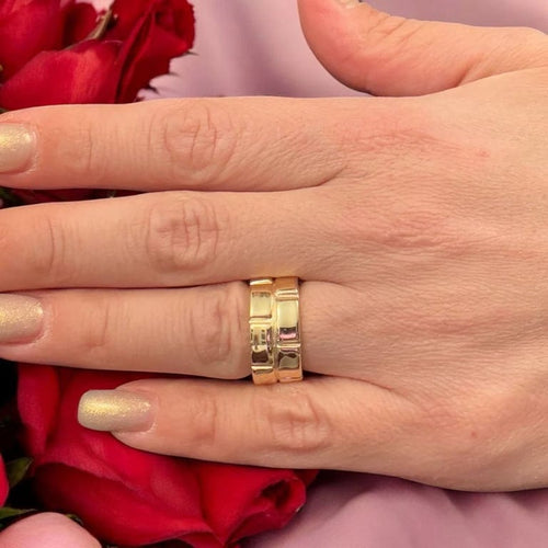 Bague 53.5 Mauboussin L'Amour de ma vie - Bague en or jaune 18 carats 58 Facettes