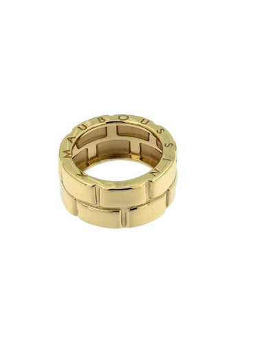 Bague 53.5 Mauboussin L'Amour de ma vie - Bague en or jaune 18 carats 58 Facettes