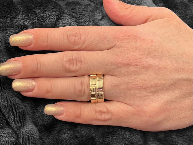 Bague 53.5 Mauboussin L'Amour de ma vie - Bague en or jaune 18 carats 58 Facettes