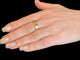 Bague 59.5 Damiani et Brad Pitt - Bague en or jaune 18 carats avec diamants 58 Facettes