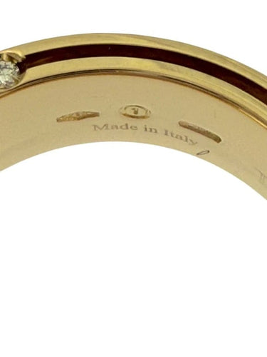 Bague 59.5 Damiani et Brad Pitt - Bague en or jaune 18 carats avec diamants 58 Facettes