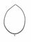 Collier Wellendorff - Collier entrelacé en or blanc 18 carats avec diamant 58 Facettes