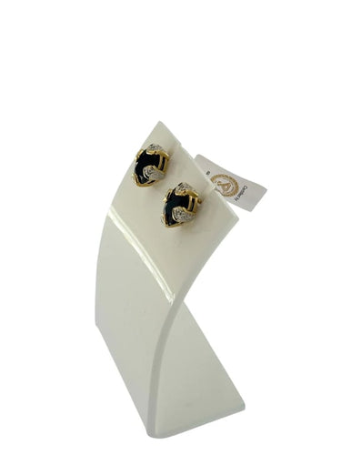 Boucles d'oreilles Clous d’oreilles - Saphirs et diamants en or 18 carats 58 Facettes