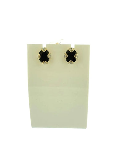 Boucles d'oreilles Clous d’oreilles - Saphirs et diamants en or 18 carats 58 Facettes