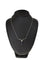 Collier Collier en or blanc 18 carats avec saphir et diamant 58 Facettes