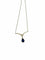 Collier Collier en or blanc 18 carats avec saphir et diamant 58 Facettes