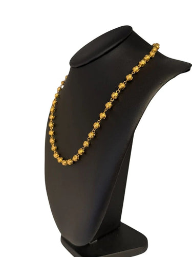 Collier Collier traditionnel portugais en or jaune 19 carats 58 Facettes